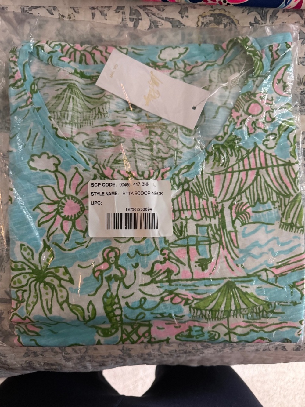 Lilly Pulitzer Etta Scoop Neck